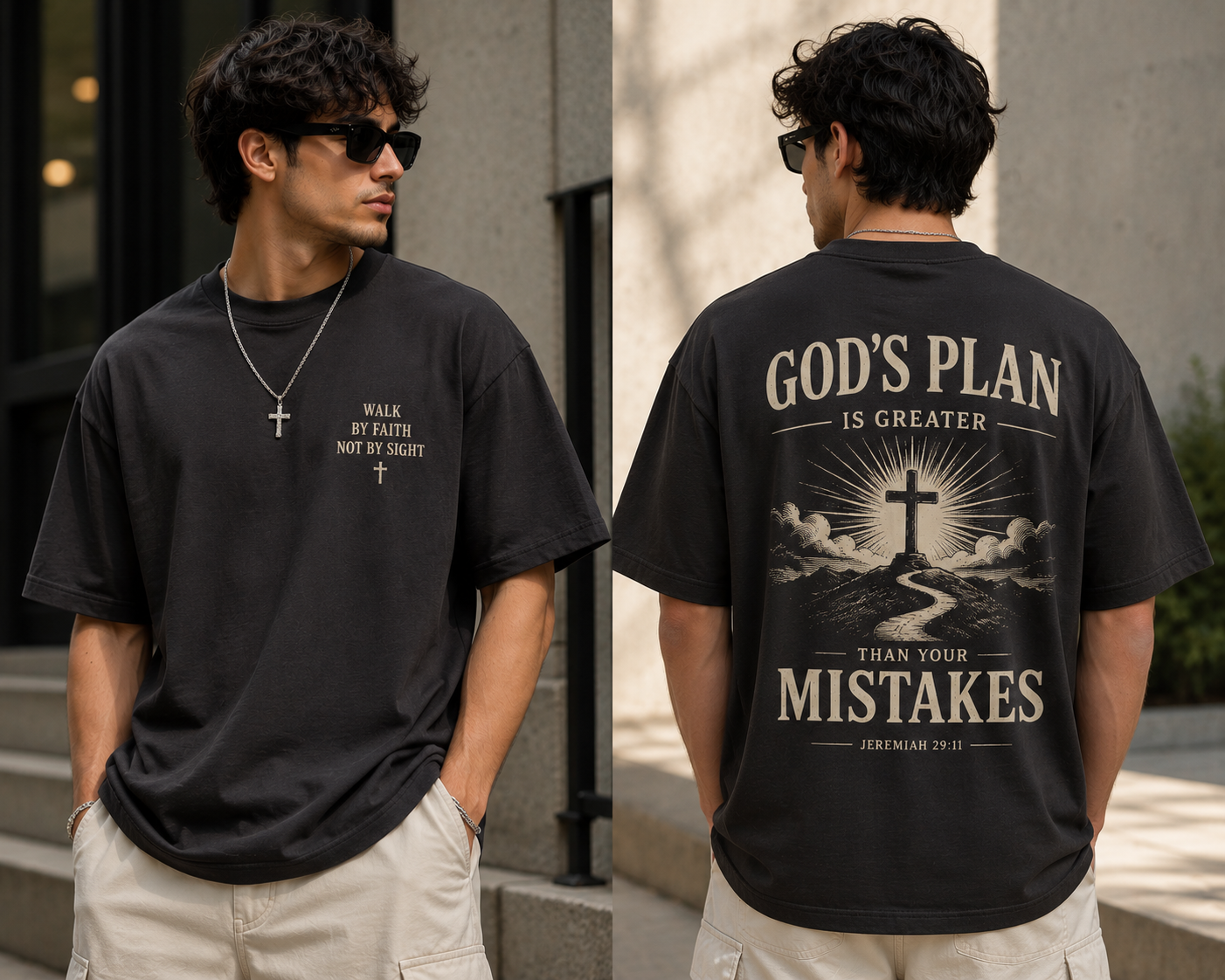 Half Sleeve Oversized T-Shirt