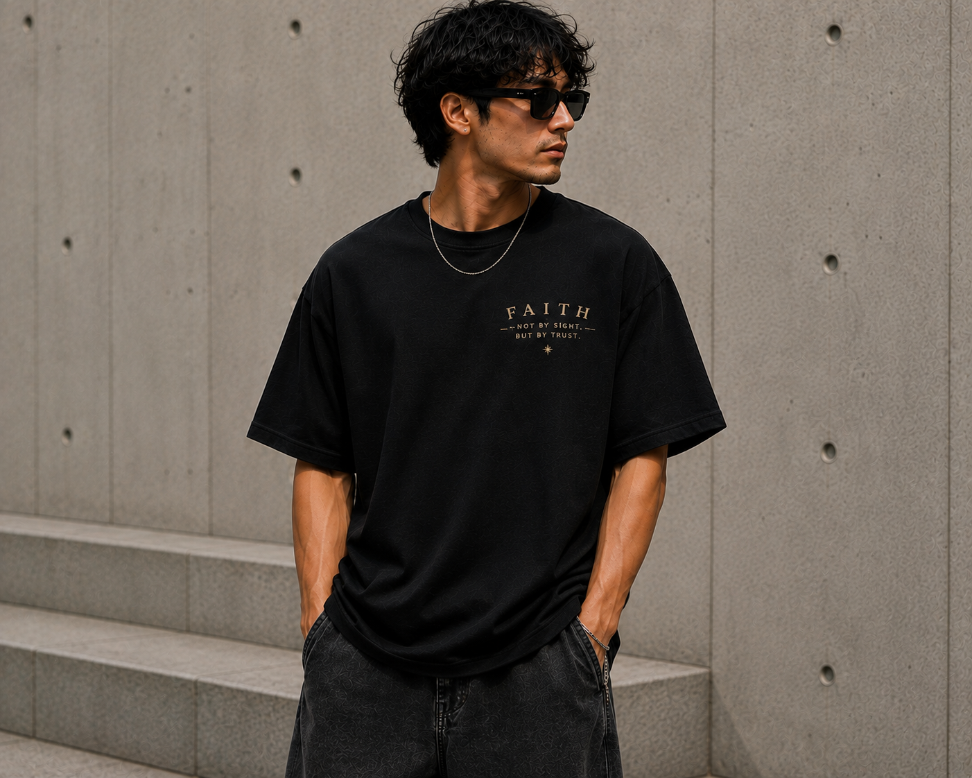 Half Sleeve Oversized T-Shirt