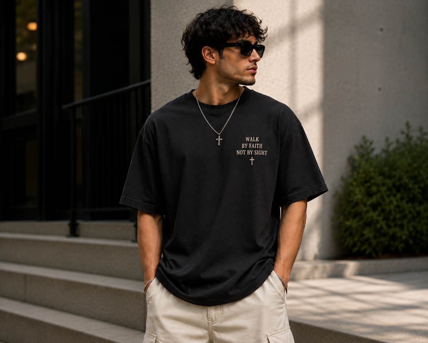 Half Sleeve Oversized T-Shirt